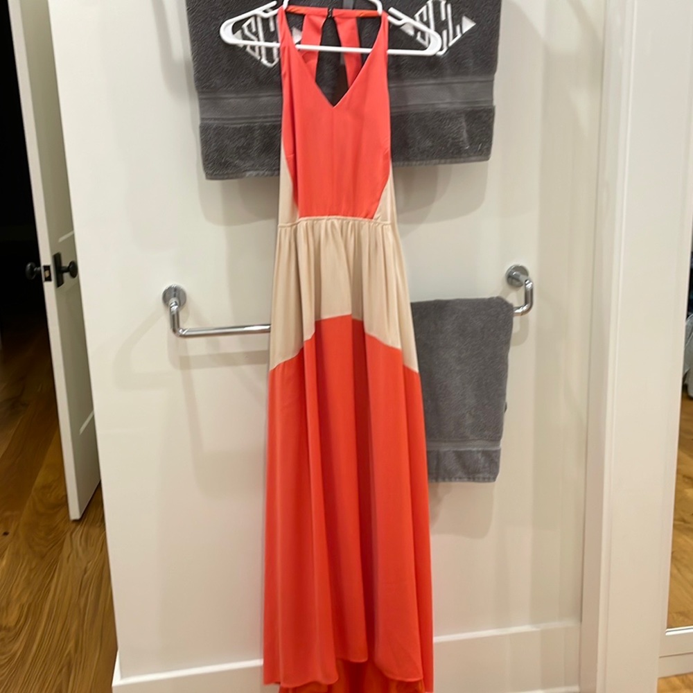 Good Used Condition Tibi color block dress size 8